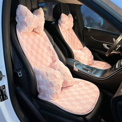 pink car seat walmart|pink fluffy car seat covers.